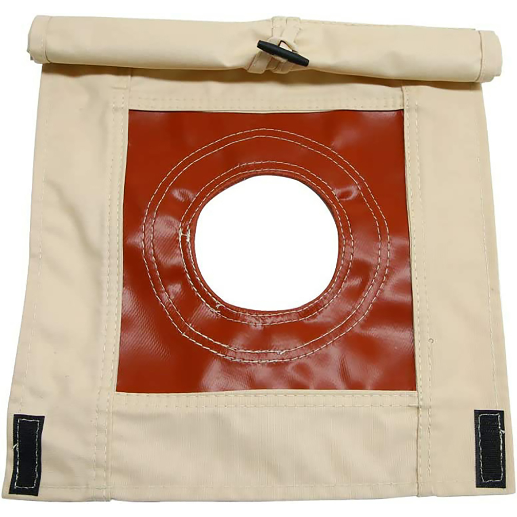 FireResistant Stove Jack Hole Accessory With Flap Covered For 4