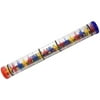 4X（Large Rainstick Rattle Toy 15.75 inch - Long Color Noise Stick Rainbow grains inside）