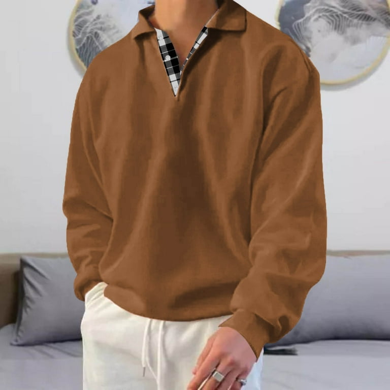 Joower Old Money Clothes Men Camo Crewneck Sweatshirt Pink Crewneck Oversized Sweater Men Polo Jacket for Men Red Oversized Crewneck Sweatshirt Walmart