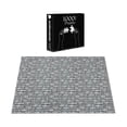 thumbnail image 3 of Ambesonne Fish Jigsaw Puzzle Durable Cardboard, Abstract Fishing Theme, 1000 pcs, Pale Blue White Grey, 3 of 5