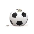 thumbnail image 1 of Soccer Shape Piggy Bank For Saving Money And Sports Decor, 1 of 3