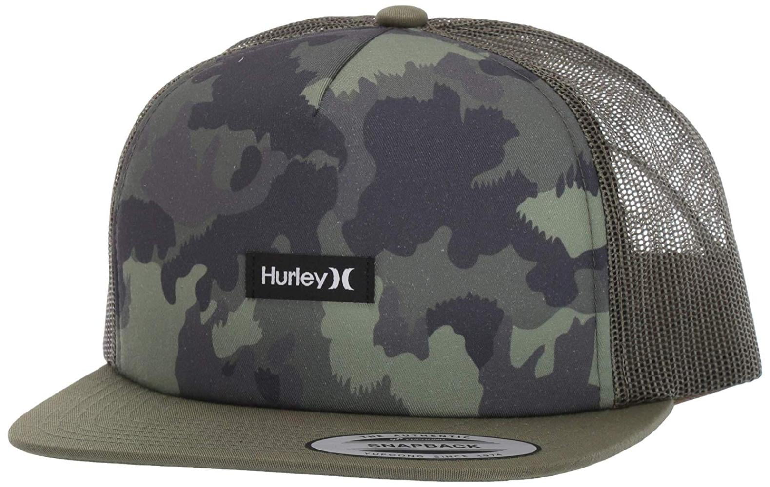 Men's Mixtape Trucker Hat, Camo Green 