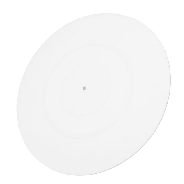 Alfombrilla para Platón Giratorio, Alfombrilla Deslizante LP para Tocadiscos de Goma, Alfombrilla Universal LP de 12 "Para Tocadiscos, reduce El Ruido y Una de Graves Más