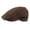 coffee, variant on British Style Retro Wool Beret for Women, Autumn and Winter Knitted Hat with Fleece, Warm Duckbill Cap, Casual Forward Cap for Men
