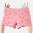 thumbnail image 2 of Maplenight Women's Cotton Boxers Briefs Stretch Soft Breathable Ladies Panties Mid Rise Waist Printed Underwear, 2 of 6
