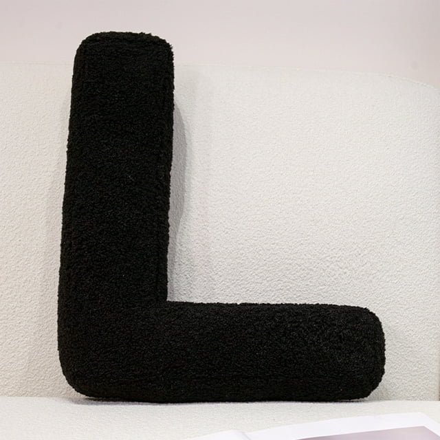 Coussins Décoratifs Doux Alphabet / 26 Lettres pour Canapé Lit Salon