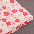 thumbnail image 4 of Erosebridal Red Pink Flower Fabric by the Yard 5 Yards, Bold Floral Pattern Fabric for Sewing, 4 of 7