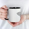 thumbnail image 5 of CafePress - Cicada Mug - 11 oz Ceramic Mug - Novelty Coffee Tea Cup, 5 of 6