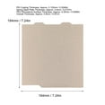 thumbnail image 4 of Build Plate Heated Bed 184x184mm PEO Rhinestone and PEI Textured Surface Double Sided Magnetic Build Bed for Bambu Mini, 4 of 6