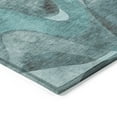 thumbnail image 4 of Addison Rugs Chantille Indoor/Outdoor Contemporary Abstract Teal Washable Round Rug, 8' x 8', 4 of 6