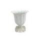 thumbnail image 1 of Jarrón de flores de metal para centro de mesa, macetero para recepción, fiesta, comedor Blanco, 1 of 9