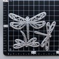 thumbnail image 4 of Plantilla metálica de corte y relieve Tiosen libélula plateada, 4 of 5