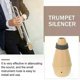 thumbnail image 2 of Sordina para clarinete y trompeta, accesorios para instrumentos, herramienta de práctica para trombón, absorbente de sonido, reductor de ruido, piezas musicales de calidad., 2 of 5
