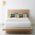 thumbnail image 6 of Yayeee Pillowcase King Size Set of 2 Satin Wrinkle Resistant Pillow Case, Floral Patterns, 6 of 7