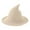 Beige, variant on Foldable Halloween Witch Hat Adjustable, Lightweight Accessory for Parties Cosplay, Pointed Wizard Hat Gift(Purple)
