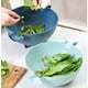 thumbnail image 5 of Cesta De Drenaje Giratoria Doble, Colador De Frutas Y Verduras, Escurridor De Pasta, Fregadero De Doble Capa, Diseño De Drenaje Eficiente, Ayuda Para El Lavado De Platos, 5 of 8