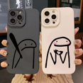 thumbnail image 2 of Funda de silicona con dibujos animados de Matchman para IPhone, carcasa bonita para IPhone 16, 15, 14, 13 Pro Max, 12 Mini, 11 pro, XS, XR, X, 7, 8 Plus, SE 2020, 2 of 5