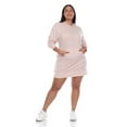 thumbnail image 1 of White Mark Women's Hoodie Sweatshirt Dress, 1 of 6