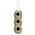 thumbnail image 2 of Walbest Hand-Woven Eco-Friendly Birds Cages Nest Roosting, Grass Bird Hut, Hanging Bird House, Cozy Resting Place, 100% Natural Fiber, Ideal for Birds, Provides shelter from Cold Weather, 2 of 7