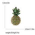 thumbnail image 4 of Broche en Cristal Rouge Grenade pour Femmes, Design Fruité avec Strass pour Banquet Ou Sac à Dos, 4 of 9