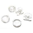thumbnail image 2 of 25pcs 2.1cm Clear Plastic Sewing Machine Bobbins, 2 of 6