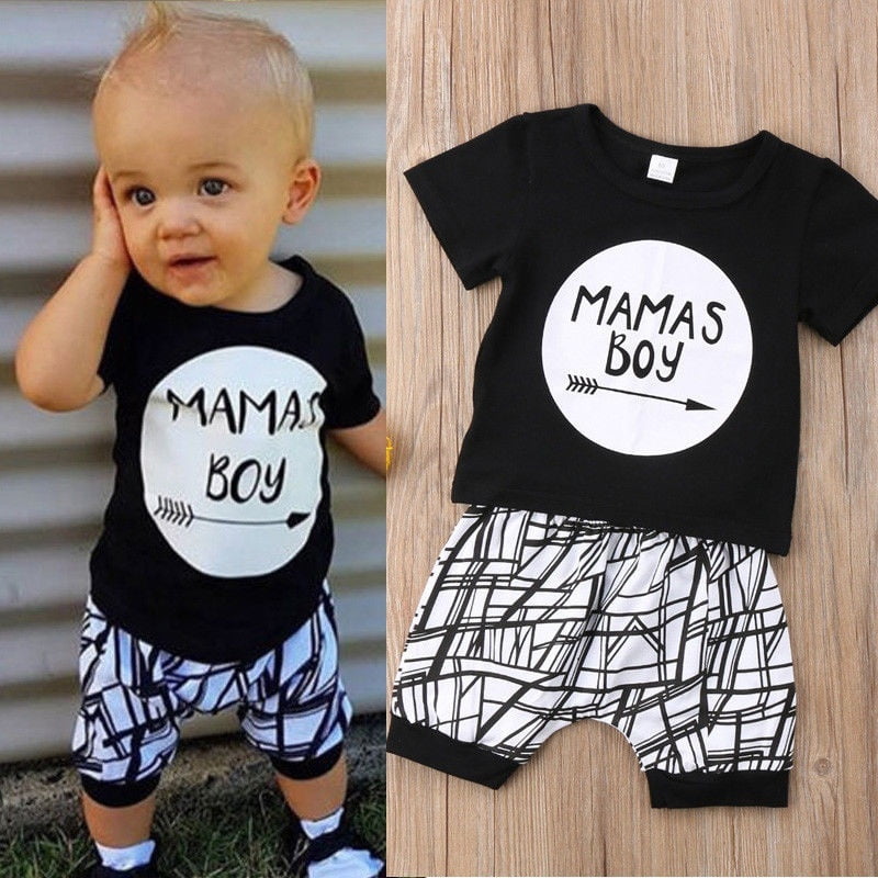 mama's boy t shirt baby