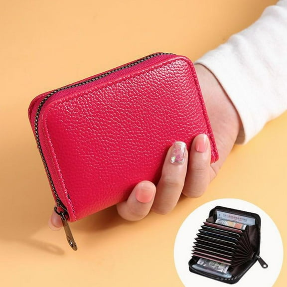 Lttoisl® PU Leather Slim Thin Credit Card Holder Mini Wallet Holder Card Credit Case G7I8