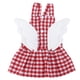 thumbnail image 1 of Falda para cachorro, linda camisa de vestir con alas de rejilla roja y alas pequeñas para perros pequeños, Cole Duck Chick, 1 of 8