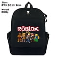 thumbnail image 2 of ROBLOX-mochila con estampado de dibujos animados para niños, bolsa de viento para estudiantes universitarios, bolsa de ordenador, bolsa de viaje de gran capacidad, mochila con cremallera, 2 of 4