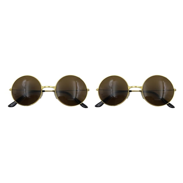 Gafas de sol Vogacara Multi-colores Marco de metal Estilo novedoso para mujeres Dorado, Color Té CBP251825