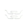 thumbnail image 5 of Detroit Axle - Front Brake Pads for Land Rover Discovery Sport Range Rover Evoque Jaguar E-Pace F-Pace XE, Ceramic Brake Pads, 5 of 7