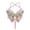 Pink, variant on Women Sleeveless Halterneck Strappy Camisole Crop Top Butterfly Embroidery Crisscross Tie Backless Beach Bras