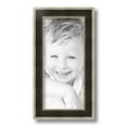 thumbnail image 2 of ArtToFrames 6" x 13" Black Panel With Silver Lip Picture Frame, 6x13 inch Multi Wood Poster Frame (WOM-5093), 2 of 7