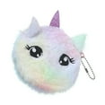 thumbnail image 2 of Sac à Main en Peluche Coloré pour Enfants, Chat à une Corne en Forme de Licorne avec Poche, 2 of 7