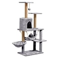 thumbnail image 3 of Muebles para gatos perfecl condominio Torre de escalada gris, 3 of 8