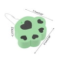 thumbnail image 4 of Unique Bargains 1 Pc Cat Claw Bath Sponge Body Scrubber Cyan, 4 of 6