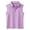 Purple, variant on Girls Solid Color Sleeveless Polo Shirt V-Neck Collared Tank Top Size:3-14 Years