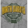 thumbnail image 2 of North Dakota ND Student Campus Pride Men's Graphic T Shirt Tees Brisco Brands S, 2 of 4