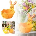 thumbnail image 3 of BKER Easter Decoration Storage Storage Cartoon Bunny Round Candy Easter Candy Storage, 3 of 5