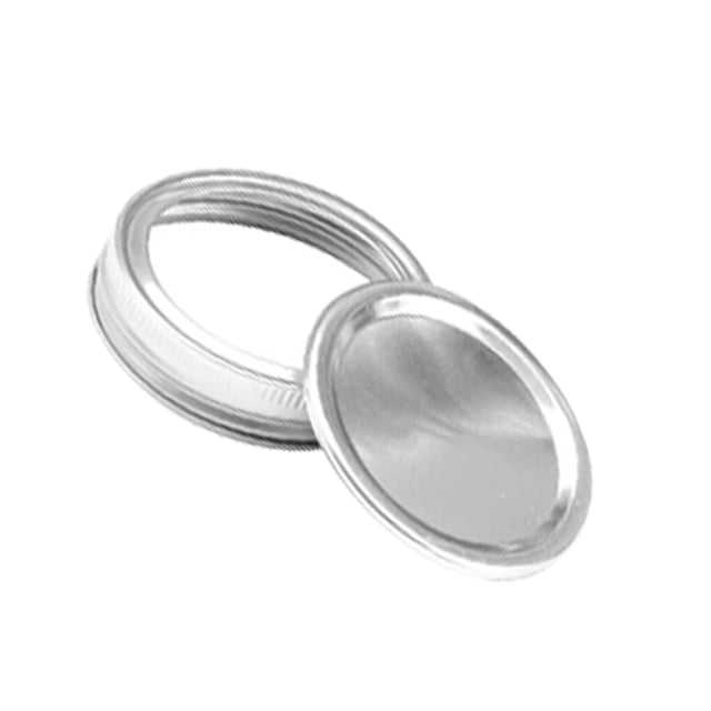 Monstrate Frascos de tipo dividido Tapas con sellos de silicona Anillos Almacenamiento Tapas sólidas Reemplazo Herramientas y accesorios para hornear No.02