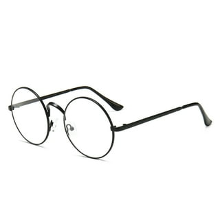transparent circle glasses