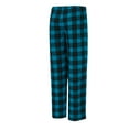 thumbnail image 3 of Women's-Concepts Sport  Black/Teal Jacksonville Jaguars Avondale T-Shirt & Pants Flannel PJ Set, 3 of 3
