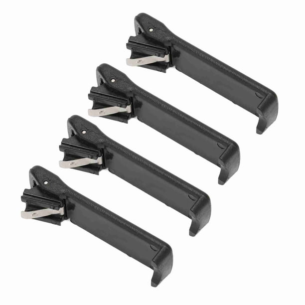 Clip Para Cinturón, Fácil Instalación, Plástico, Clip Para Cinturón De Radio, Resistente, Portátil, Negro, Práctico Para CP040