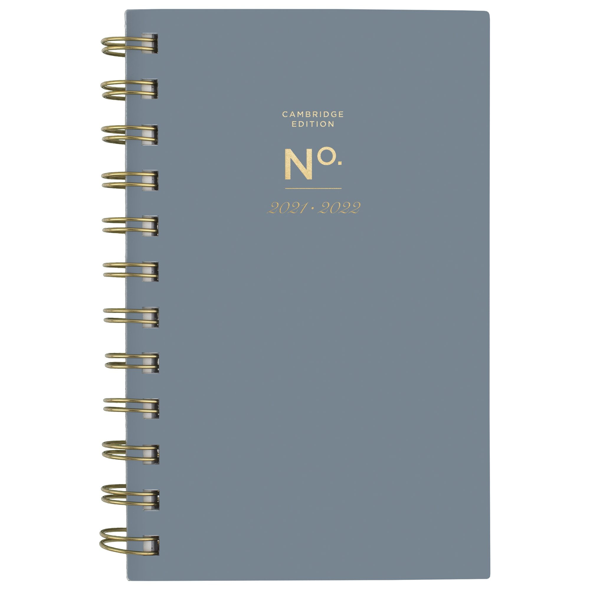 Cambridge WorkStyle Academic Weekly Monthly Planner, Gray, 3 1/2' x 6', July 2021 to June 2022 - 1557-300A-22