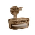 thumbnail image 1 of Fufafayo Sucker Soap Dish Wall Mounted Non Perforated Drainage Soap Box, Waterproof Soap Rack Organizer for Bathroom Shower Kitchen Sink, Sponge Holder Soap Tray with Suction Cups, 1 of 1
