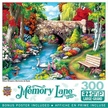 MasterPieces 300 Piece EZ Grip Jigsaw Puzzle - Willow Whispers - 18"x24"
