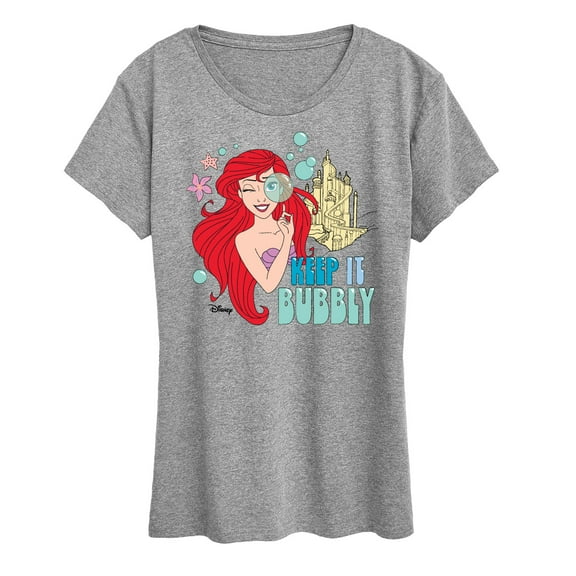 Disney Princess - Keep It Bubbly - Women's Short Sleeve Graphic T-Shirt