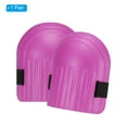 thumbnail image 3 of Uxcell EVA Foam Lightweight Gardening Knee Pads with Elastic Straps, Black 1 Pair, 3 of 5