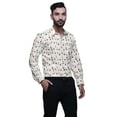 thumbnail image 2 of BESTMAN Casual PrintedShirtsFor Men Slim Fit Button Down Long SleeveShirt, 2 of 5