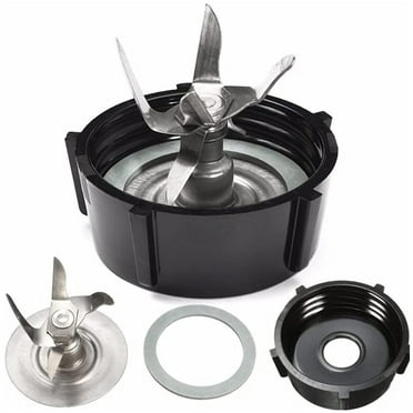 MMOBIEL Blender Replacement Kit Compatible with Oster Osterizer Blenders - Incl. Stainless Steel Blender Blades, Jar Base Cap and Rubber O Sealing Gasket - 6 Fins
